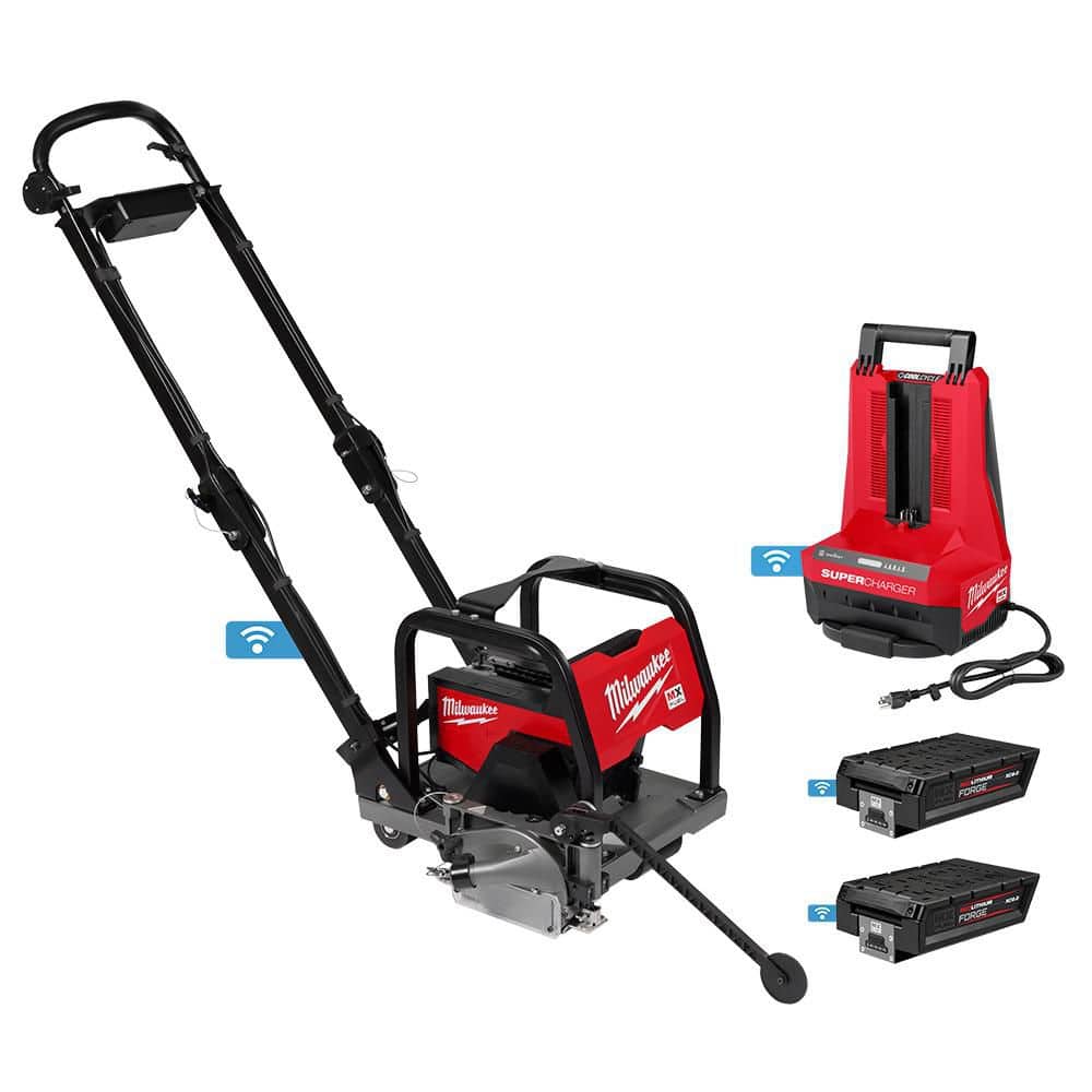 Milwaukee MX FUEL Lithium-Ion 6 in. Green Concrete Saw Kit with (2