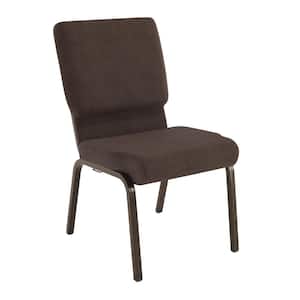 Fabric Stackable Chair in Brown