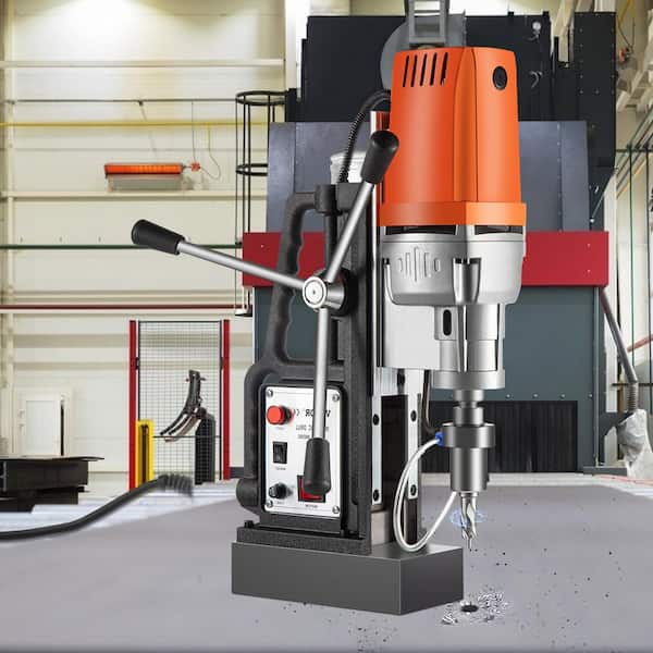 1680-Watt. MD50 Magnetic Drill Press 300 RPM Spindle Speed Electric Magnetic Drilling System with 2 in. Boring Diameter