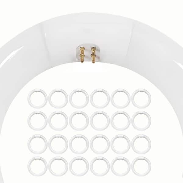 30-Watt 9 in. T9 G10q Linear Circline Fluorescent Tube Light Bulb, Cool White 4100K (24-Pack)