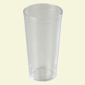 20 oz. SAN Plastic Stackable Tumbler in Clear (Case of 24)