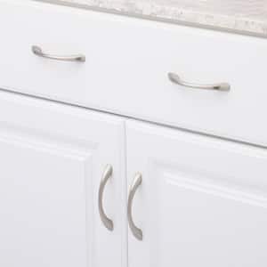 Vaile 3-3/4 in. (96mm) Modern Satin Nickel Arch Cabinet Pull