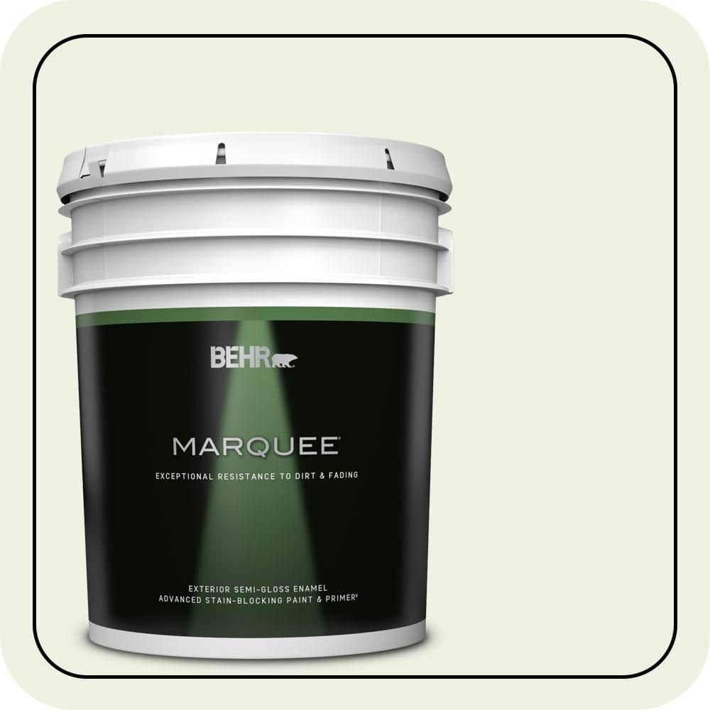 5 gal. #410E-1 Frostwork Semi-Gloss Enamel Exterior Paint & Primer product image for price tracking