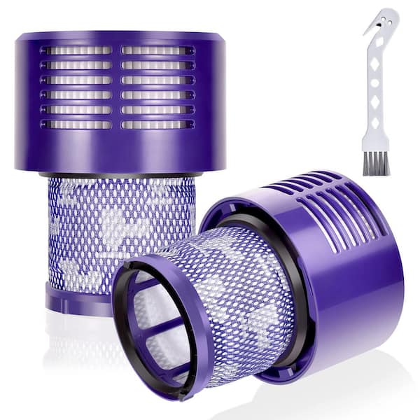Vacuum Filter Replacement Accessory for Dyson V10 Cyclone Animal Absolute Total Clean SV12 High Efficiency 2-Pack