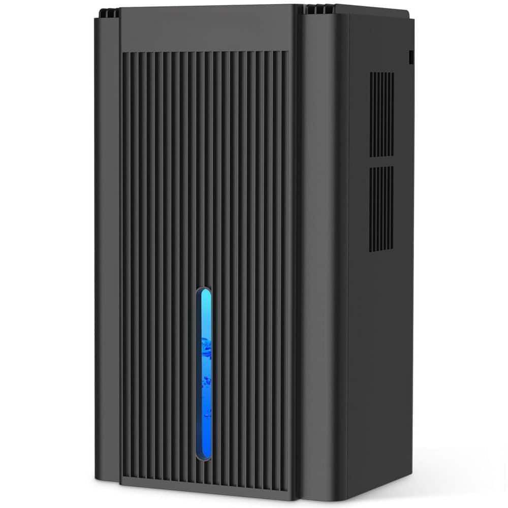0.75 Gal. 14.6 in. Black Dehumidifier with Auto Shut Off Quiet Operation and 7-Color Ambient Light for Home price history on PriceWatchPro