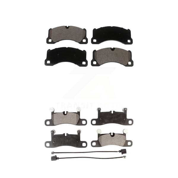 TEC Front Rear Ceramic Brake Pads Kit For Porsche Cayenne Volkswagen Touareg KTC-100515