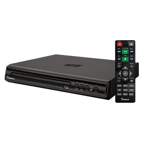 Impecca Compact Digital DVD Player with Remote Control and Built-in PAL/ NTSC System