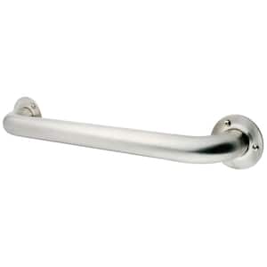Traditional 24 in. x 1-1/4 in. Grab Bar in Brushed Nickel