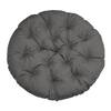 Classic Accessories Montlake 52 in. Dia Light Charcoal Water-Resistant Outdoor Papasan Cushion 60-541-040801-EC