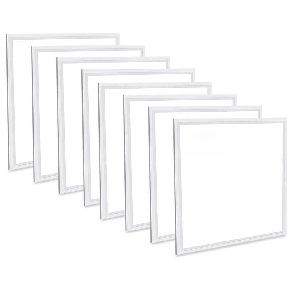 2 ft. x 2 ft. 5800 Lumens Integrated LED Panel Light, 5000K Bright White (8-Pack) price history on PriceWatchPro