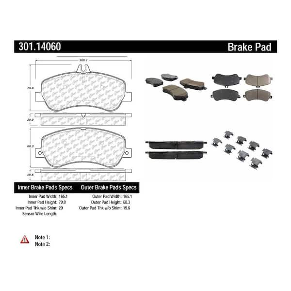 Centric Parts Disc Brake Pad Set