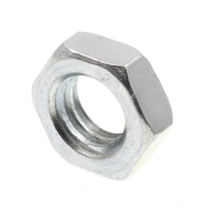 7/16 in.-14 A563 Grade A Zinc Plated Steel Hex Jam Nuts (25-Pack)