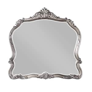 Ariadne 3 in. W x 45 in. H Wood Antique Platinum Finish Dresser Mirror