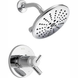 Trinsic TempAssure Single-Handle 1-Spray Shower Faucet Trim Only with H2Okinetic in Chrome (Valve Not Included)