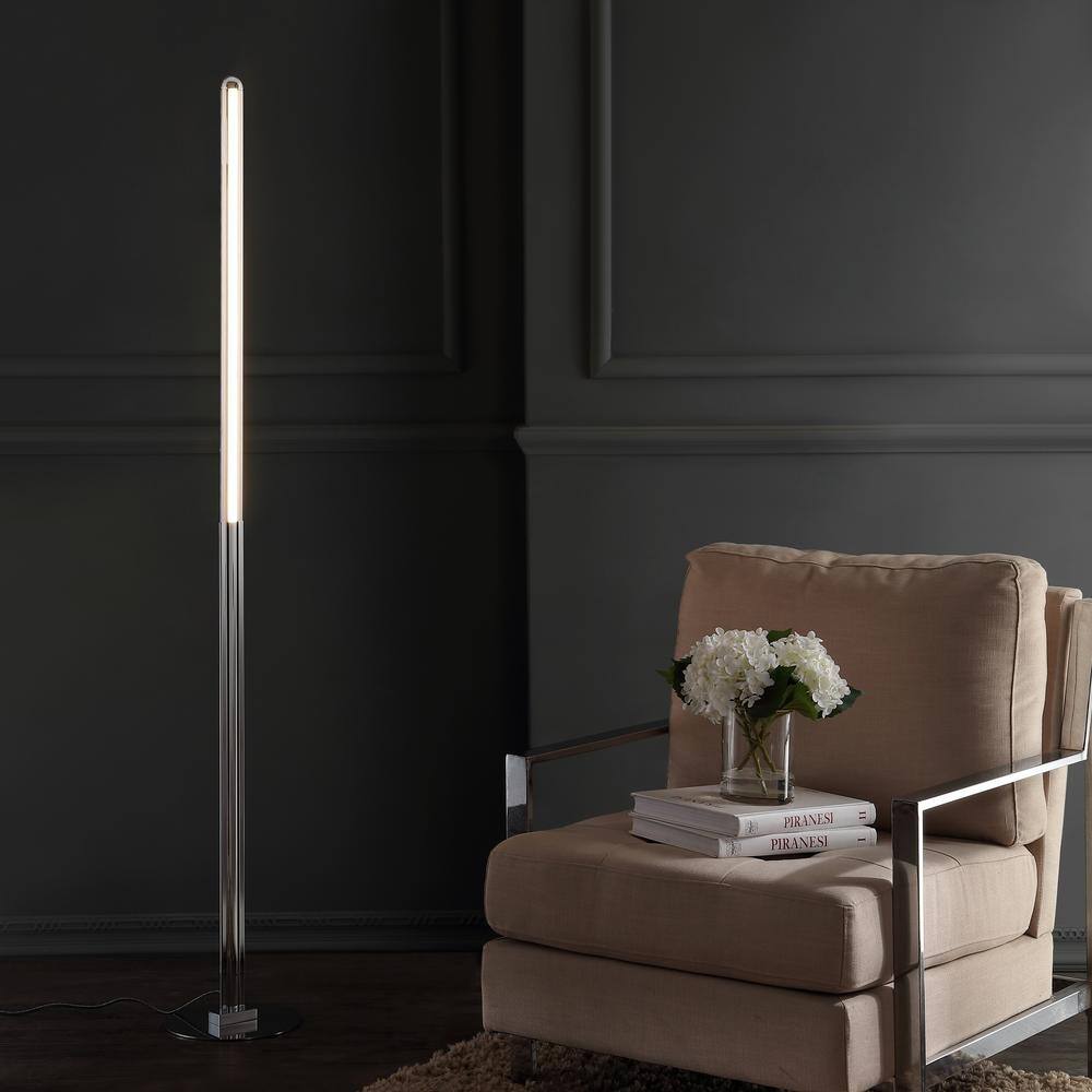 Arc Touch 68" Black Polished Steel LED Floor Lamp