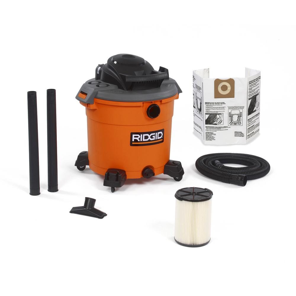 RIDGID 16 Gal. 5.0-Peak HP Wet/Dry Shop 