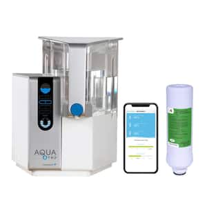 AquaTru Alkaline Connect Smart Countertop Water Purifier for PFAS and Other Contaminants with App No Plumbing BPA Free