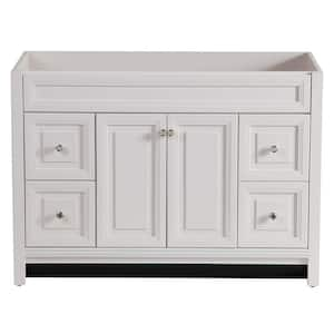 Brinkhill 48 in. W x 22 in. D x 34 in. H Bath Vanity Cabinet without Top in Cream