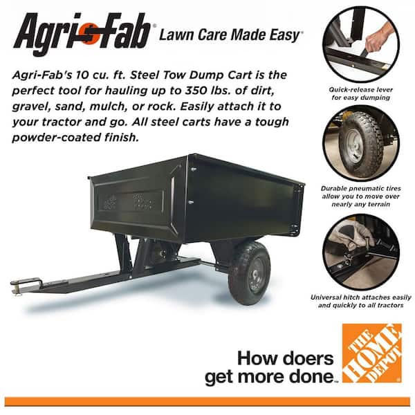 10 cu. ft. Steel Dump Cart