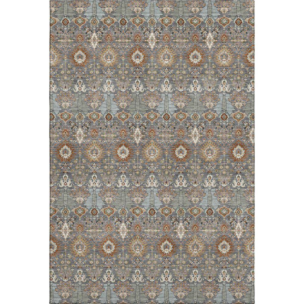 Mayfield Premium Machine Washable Abstract AMF2251 Gray 8 ft. x 10 ft. Area Rug price history on PriceWatchPro