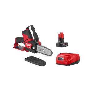 M12 FUEL 12-Volt Lithium-Ion Brushless Cordless 6 in. HATCHET Pruning Saw Kit with 4.0 Ah Battery and Charger