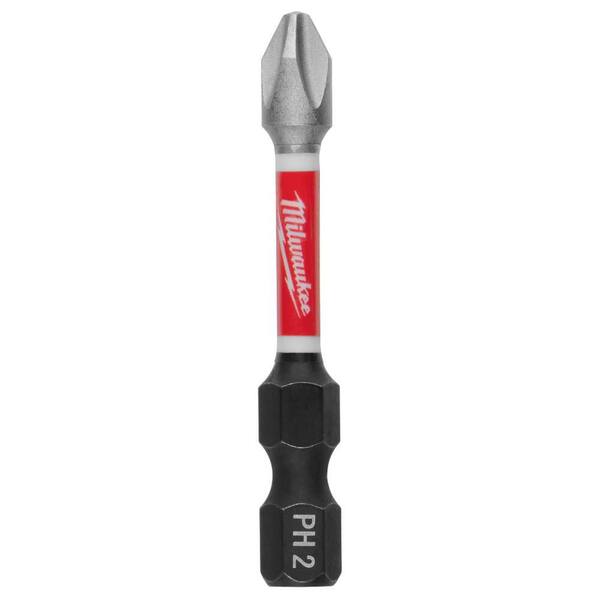 Milwaukee SHOCKWAVE Impact Duty 2 in. Phillips #2 Alloy Steel