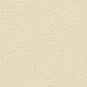 Calendula Grey Modern Floral Grey Wallpaper Sample