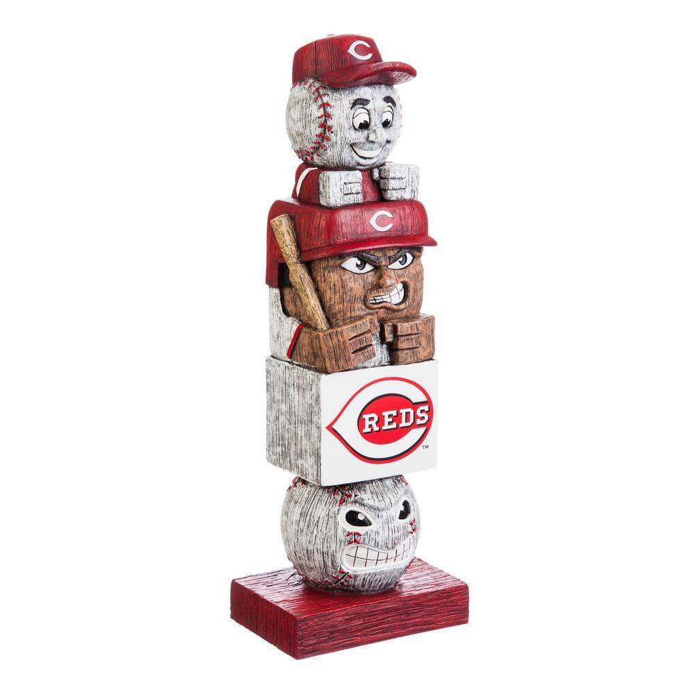 Evergreen Cincinnati Reds Tiki Totem Garden Statue 844206tt The Home