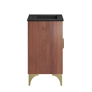 Daylight 24 in. Bathroom Vanity in Black Walnut