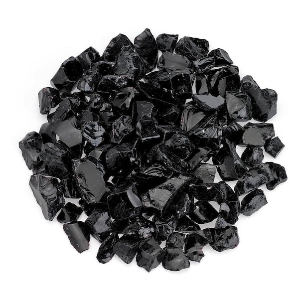 Superior - Onyx Black Large Crushed Glass Media, 5lb bag - GLO-Black —  Fireplaces USA