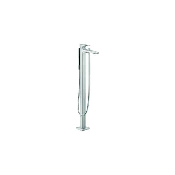Hansgrohe Metropol Single-Handle Freestanding Tub Faucet with Hand Shower in Chrome