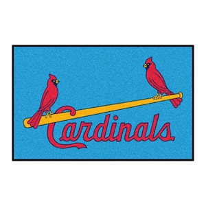 St. Louis Cardinals Light Blue 1 ft. 7 in. x 2 ft. 6 in. Starter Area Rug