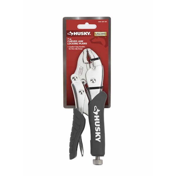 Eagle Grip 7 Curved Jaw Locking Pliers - PowerRing, Superior Grip - 1 Piece