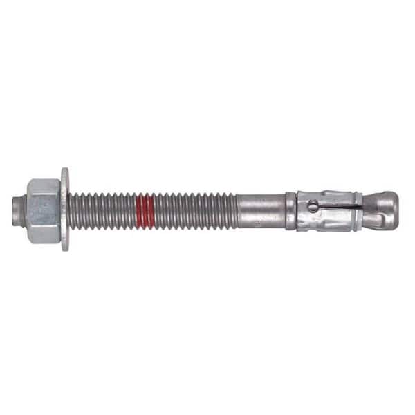 Hilti 1/4 in. x 3-1/4 in. Kwik Bolt TZ2-Carbon Steel Zinc Plated Concrete Wedge Anchor (100-pack)