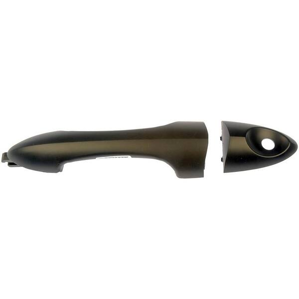 Unbranded Exterior Door Handle Front Left Smooth Black