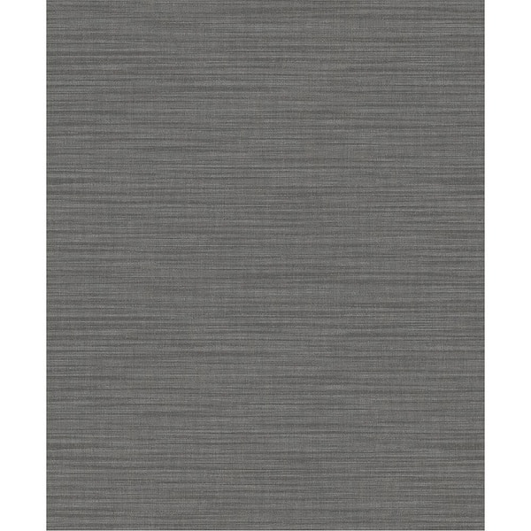 Advantage Ashleigh Taupe Linen Texture Paper Strippable Roll (Covers 57.8 sq. ft.)