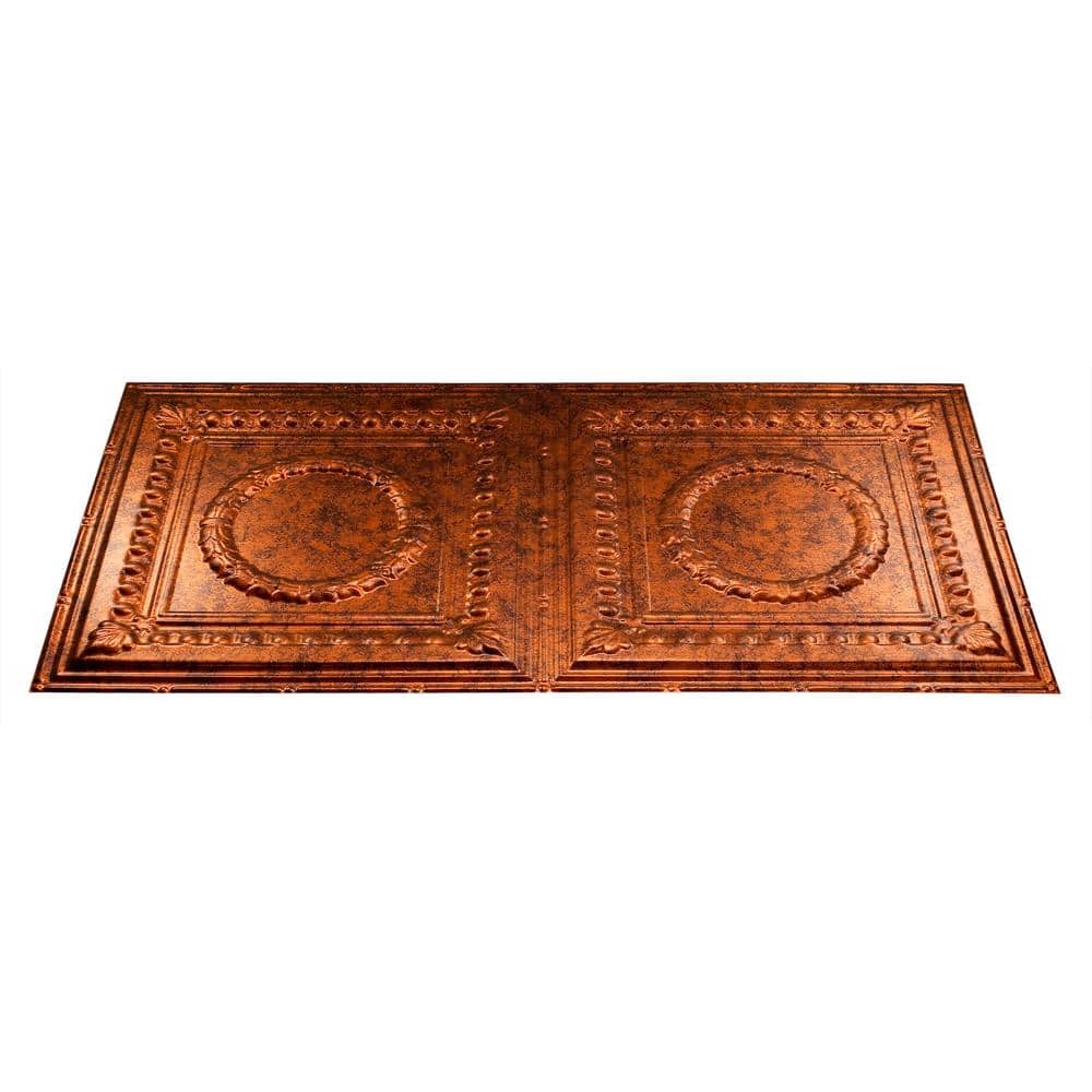 Moonstone Copper Decorative Vinyl Glue-Up Ceiling Panels