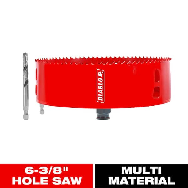 6-3/8 in. Recessed Lighting Bi-Metal Hole Saw