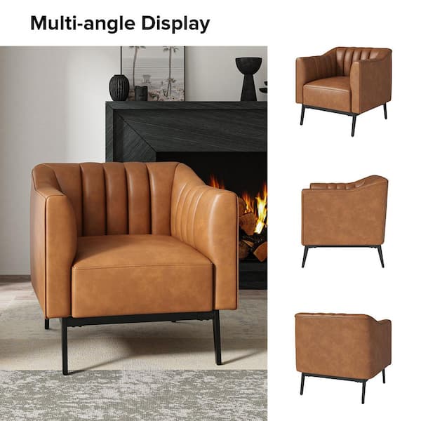 テーブル・チェア・ハンモック T.S.L CUB Patchwork leather chair Camino Leather Chair – Indulgent Comfort – Sixpenny