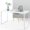 Zinus Jennifer 55 in. White Metal Desk HD-DT-5524V