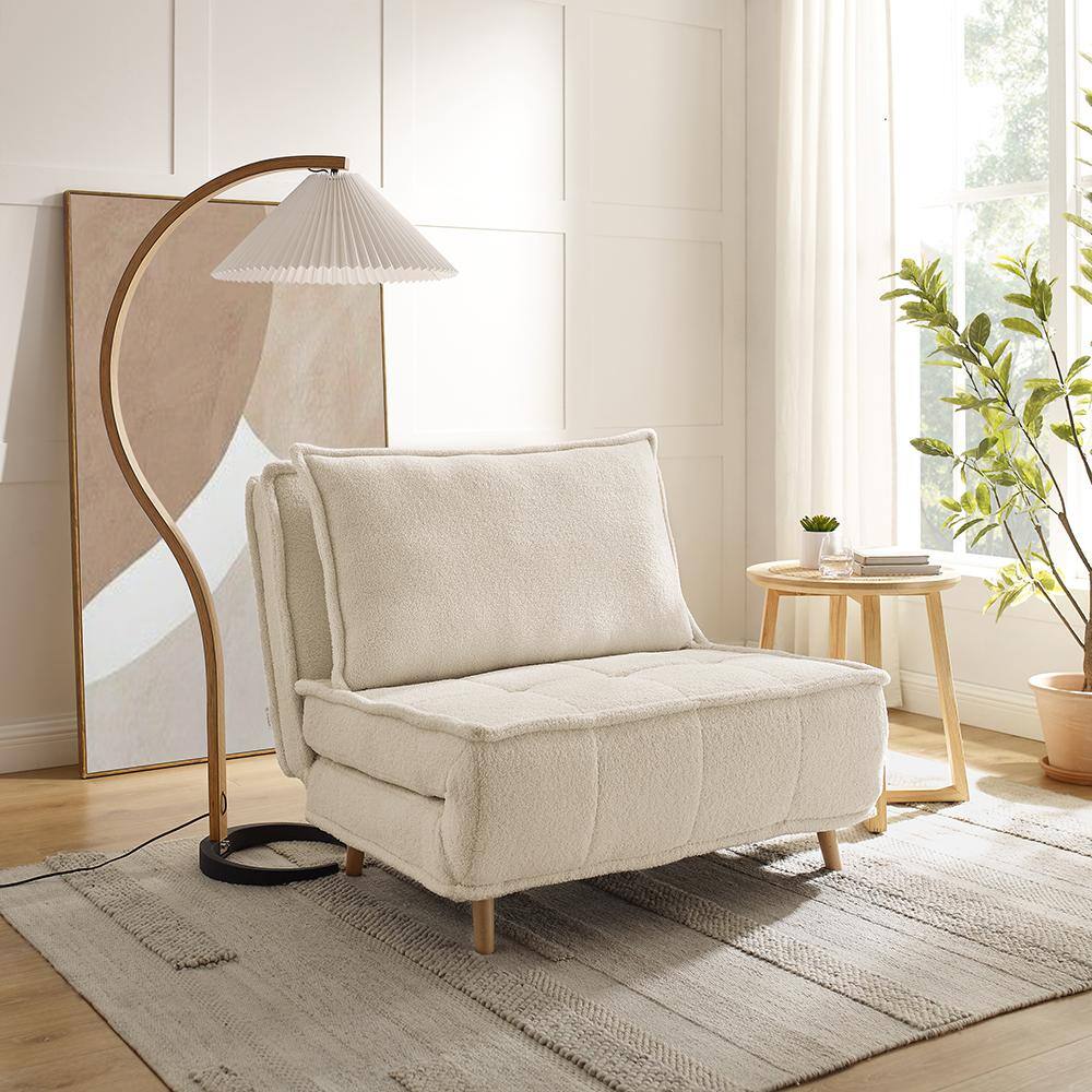 Innovation Living Alisa 140 2 Seater Sofa Bed With Chrome Legs Fabric