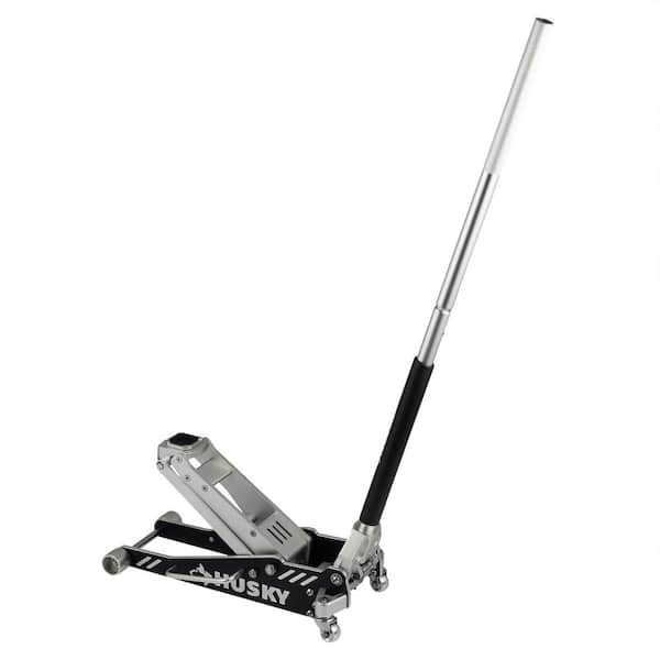 Husky 1-1/2-Ton Super Low Profile Aluminum Racing Car Jack with