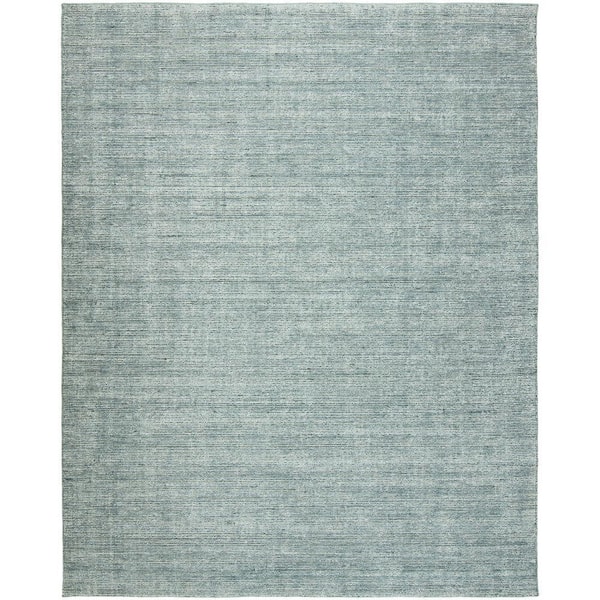 Spa Blue 9 ft. x 12 ft. Area Rug