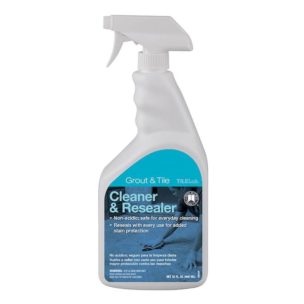 Custom Building Products TileLab 32 oz. Grout and Tile Cleaner and Resealer