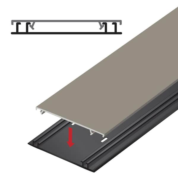 3-1/2 in. Brown Porch Screening System Cap