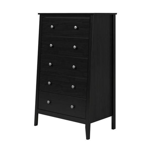 black adult dresser Clover 6 Drawer Chest Black – Early Settler Australia