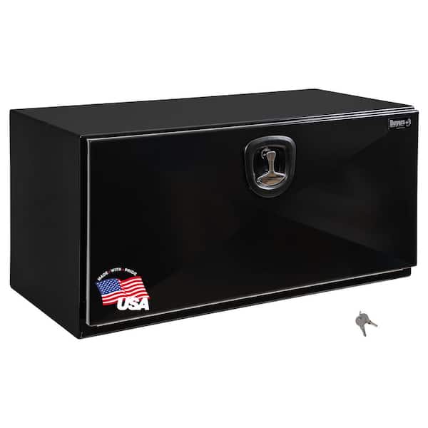 18 x 18 x 36 in. Pro Series Black Steel Underbody Truck Box