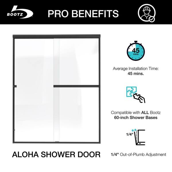 Bootz Industries Bootz Aloha 56-60 in. W x 70 3/8 in. H Semi