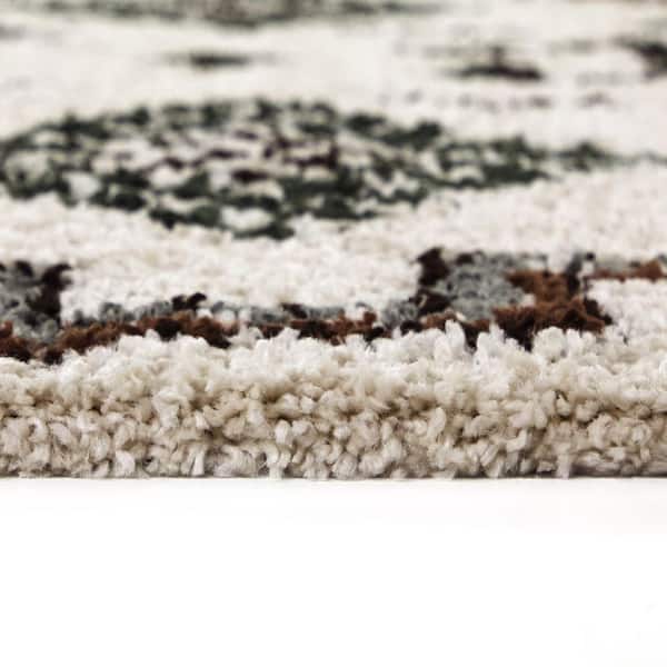 Felipe Green 5 ft. 3 in. x 7 ft. Southwestern Area Rug