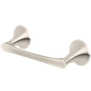 Rhen Toilet Paper Holder in Brushed Nickel